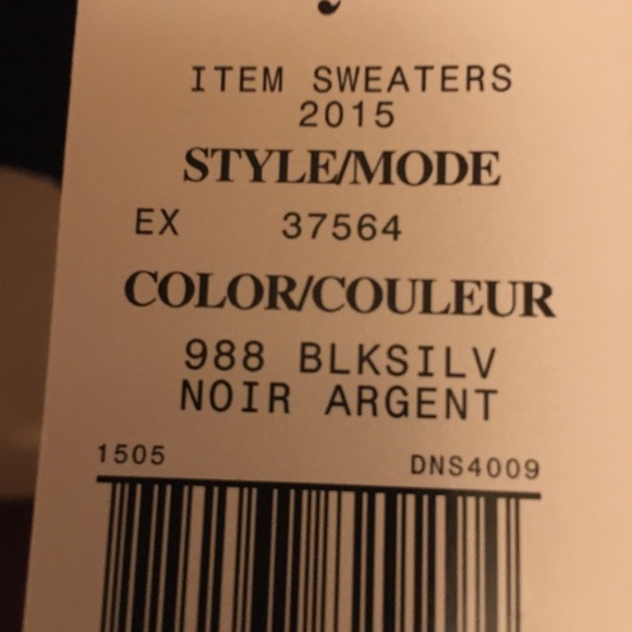 Black long sleeved sweater - Picture 3 of 4